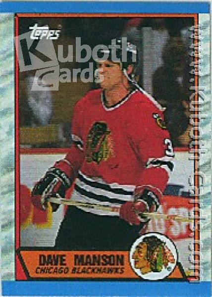 NHL 1989-90 Topps - No 150 - Dave Manson