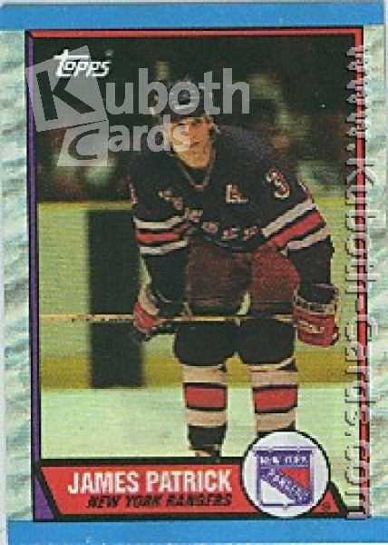 NHL 1989-90 Topps - No 90 - James Patrick