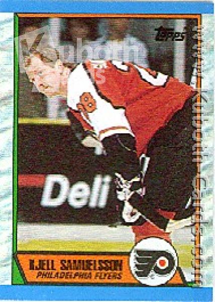 NHL 1989-90 Topps - No 100 - Kjell Samuelsson