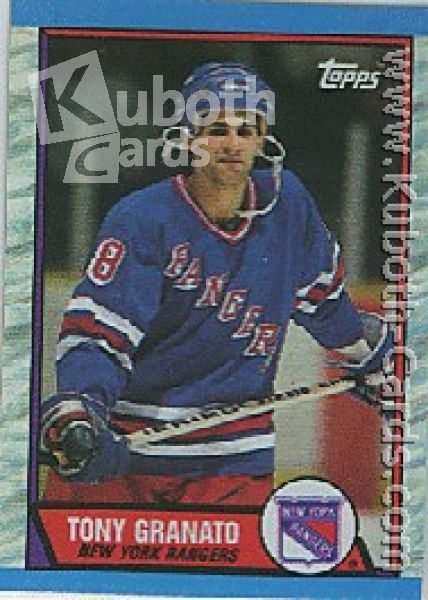 NHL 1989-90 Topps - No. 161 - Tony Granato