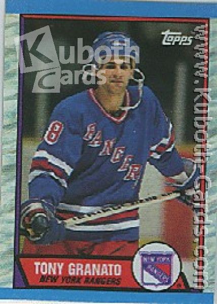 NHL 1989-90 Topps - No 161 - Tony Granato