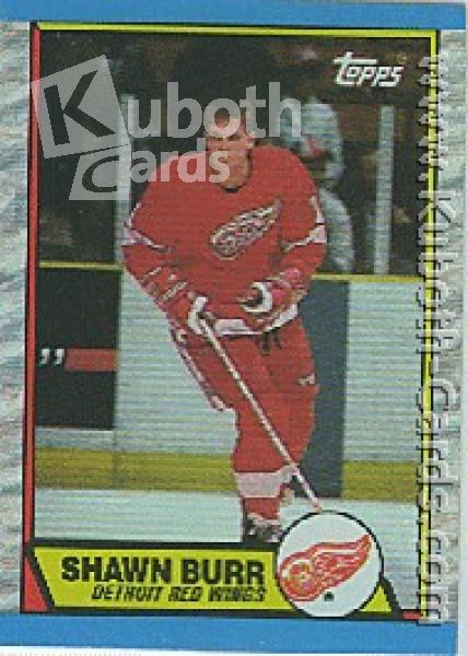 NHL 1989-90 Topps - No 101 - Shawn Burr