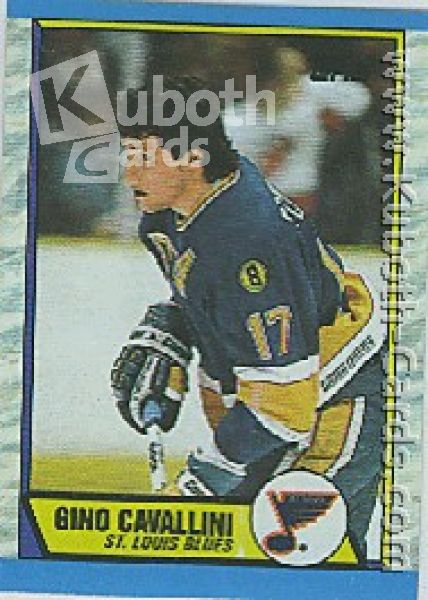 NHL 1989-90 Topps - No. 176 - Gino Cavallini