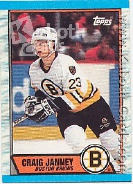 NHL 1989-90 Topps - No 190 - Craig Janney
