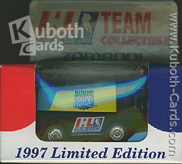 NHL 1997 Zamboni - Team Logo IHL Cleveland Lumberjacks