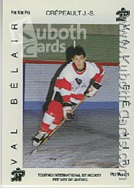NHL 1992 Quebec Pee-Wee - No 0480 - Jean-Sebastien Crépeault