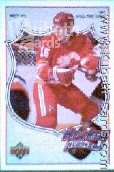 NHL 1991-92 Upper Deck Brett Hull Heroes - No 5 of 9 - Brett Hull