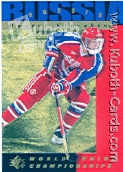 NHL 1994 / 95 SP - No 166 - Dmitri Klevakin