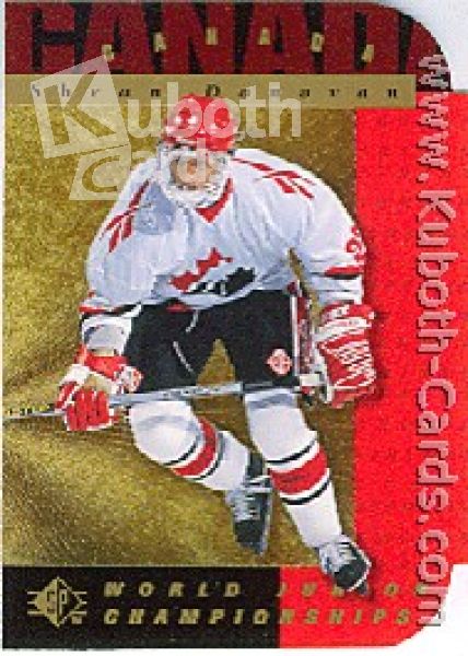 NHL 1994 / 95 SP Die-Cuts - No 149 - Shean Donovan