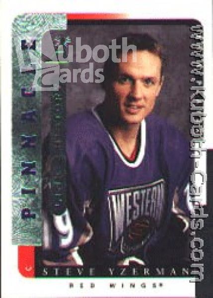 NHL 1996 / 97 Be A Player Link to History - No LTH-9B - Steve Yzerman