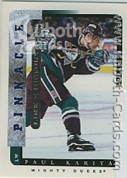 NHL 1996 / 97 Be A Player Link to History - No LTH-6B - Paul Kariya