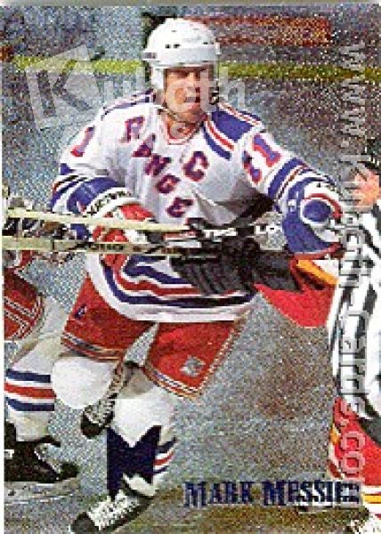 NHL 1995 / 96 Metal Iron Warriors - No 8 of 15 - Mark Messier