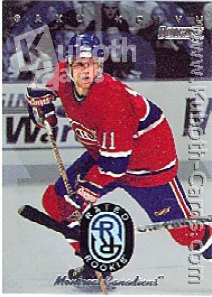 NHL 1996 / 97 Donruss Rated Rookies - No 6 of 10 - Saku Koivu