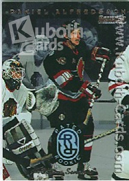 NHL 1996/97 Donruss Rated Rookies - No 10 of 10 - Alfredsson