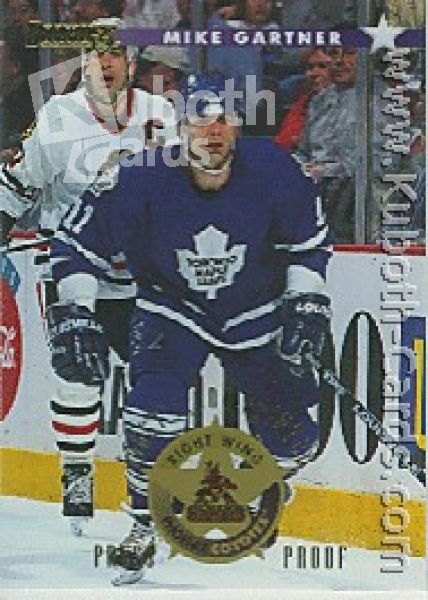 NHL 1996 / 97 Donruss Press Proofs - No 206 - Mike Gartner