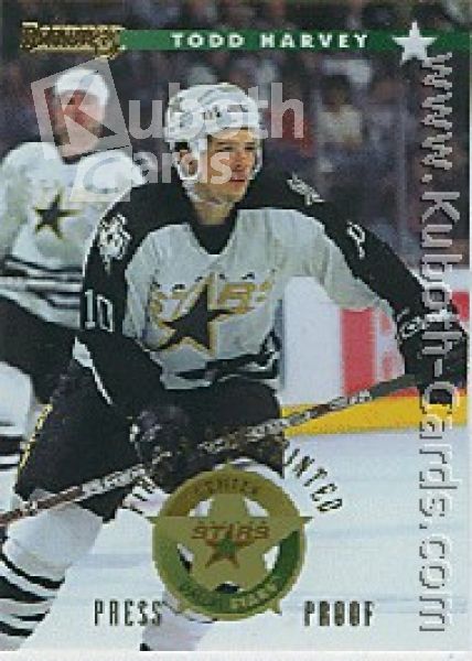 NHL 1996 / 97 Donruss Press Proofs - No 94 - Todd Harvey