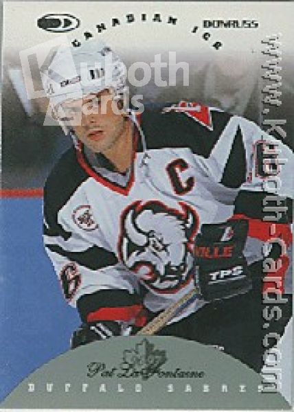 NHL 1996 / 97 Donruss Canadian Ice - No 11 - Pat LaFontaine