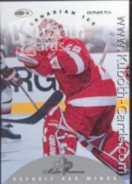 NHL 1996 / 97 Donruss Canadian Ice - No 94 - Mike Vernon