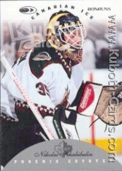 NHL 1996 / 97 Donruss Canadian Ice - No 95 - Nikolai Khabibulin