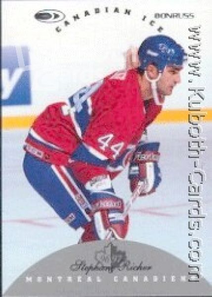 NHL 1996 / 97 Donruss Canadian Ice - No 98 - Stephane Richer