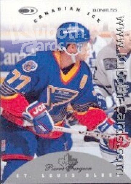 NHL 1996 / 97 Donruss Canadian Ice - No 110 - Pierre Turgeon