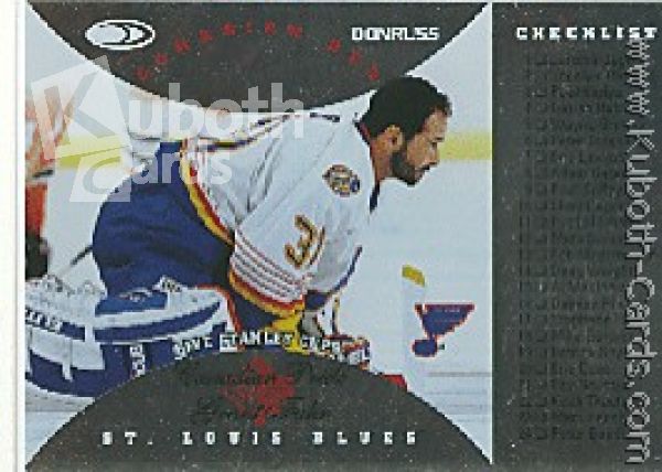 NHL 1996 / 97 Donruss Canadian Ice Red Press Proofs - No 148