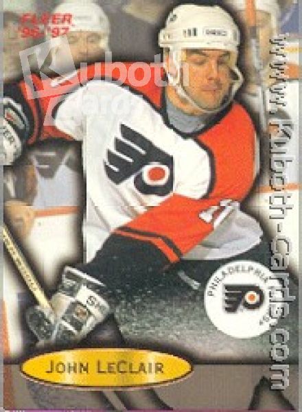 NHL 1996 / 97 Fleer - No 81 - John LeClair