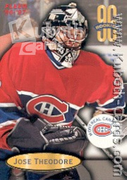 NHL 1996/97 Fleer - No. 134 - Jose Theodore