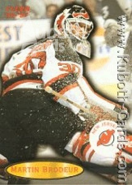 NHL 1996/97 Fleer - No. 58 - Martin Brodeur