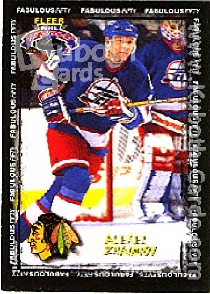 NHL 1996 / 97 Fleer Picks Fabulous 50 - No 50 of 50 - Zhamnov