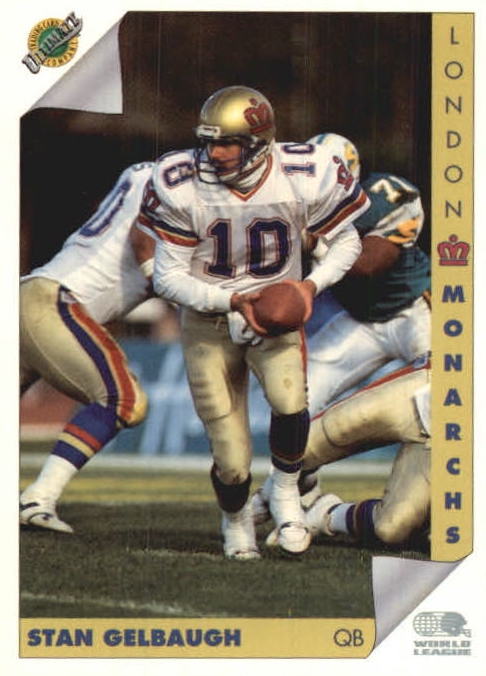 NFL 1992 Ultimate WLAF - No 57 - Stan Gelbaugh