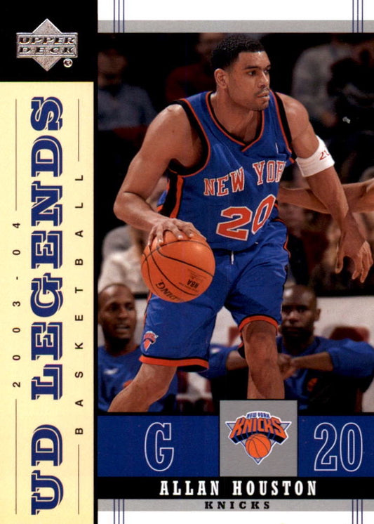 NBA 2003 / 04 Upper Deck Legends - No 57 - Allan Houston