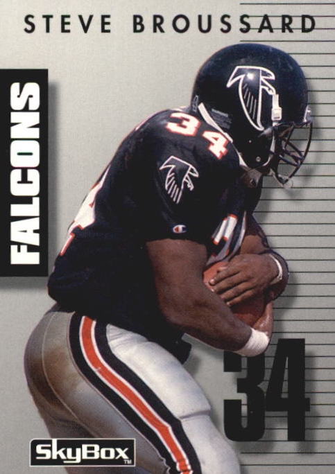 NFL 1992 SkyBox Prime Time - No 057 - Steve Broussard