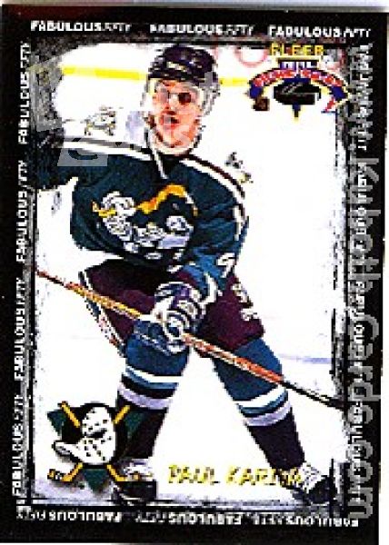 NHL 1996 / 97 Fleer Picks Fabulous 50 - No 23 of 50 - Kariya