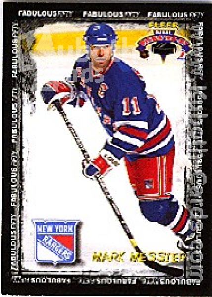 NHL 1996 / 97 Fleer Picks Fabulous 50 - No 29 of 50 - Messier