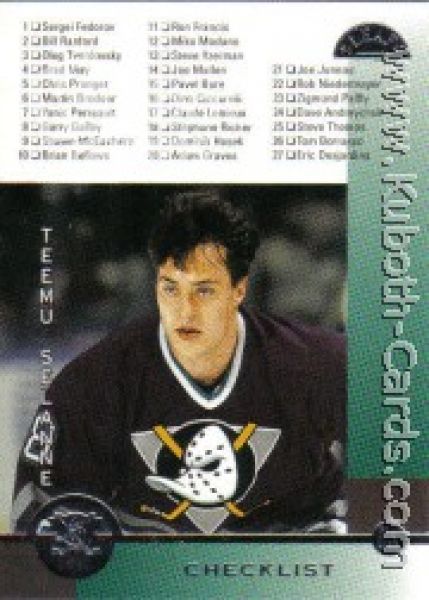 NHL 1996 / 97 Leaf - No 238 - Teemu Selanne