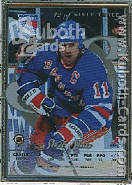 NHL 1996/97 Leaf Preferred Steel - No 42 of 63 - Mark Messier