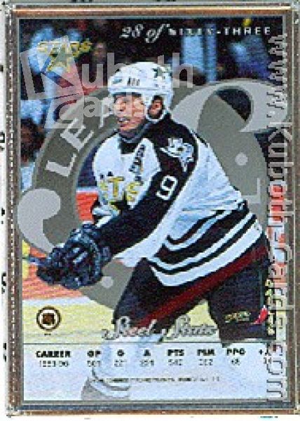 NHL 1996/97 Leaf Preferred Steel - No 28 of 63 - Mike Modano