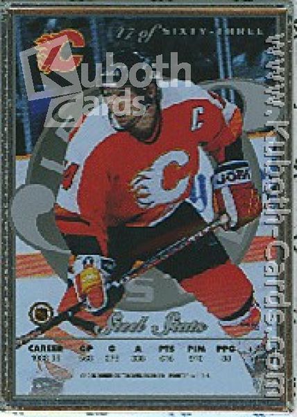 NHL 1996 / 97 Leaf Preferred Steel - No 47 of 63 - Theo Fleury