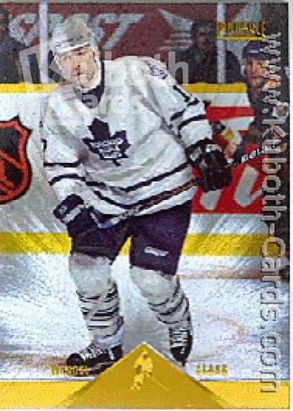 NHL 1996/97 Pinnacle Rink Collection - No 196 - Wendel Clark