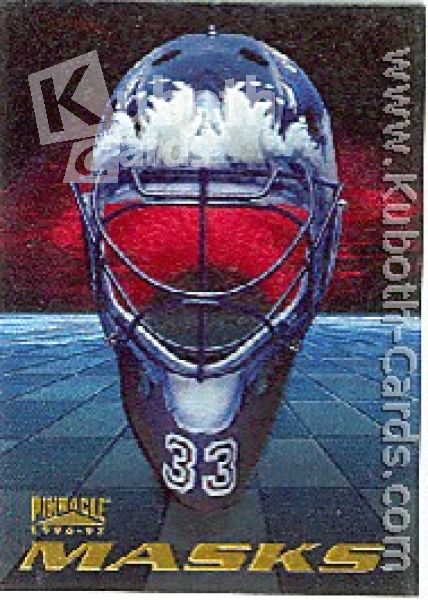 NHL 1996 / 97 Pinnacle Masks - No 1 of 10 - Patrick Roy