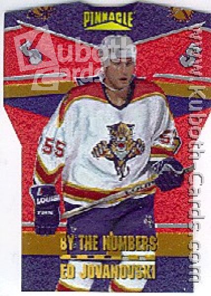 NHL 1996 / 97 Pinnacle By The Numbers - No 4 of 15 - Jovanovski