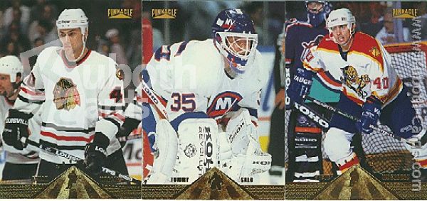 NHL 1996-97 Pinnacle - No 213 - 247 - Rookies komplett