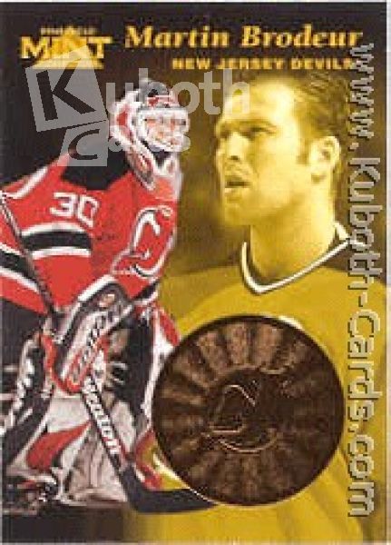 NHL 1996/97 Pinnacle Mint Bronze - No 23 of 30 - M. Brodeur