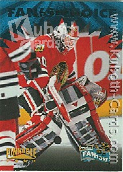 NHL 1996/97 Pinnacle Fantasy - No 20 of 20 - Ed Belfour