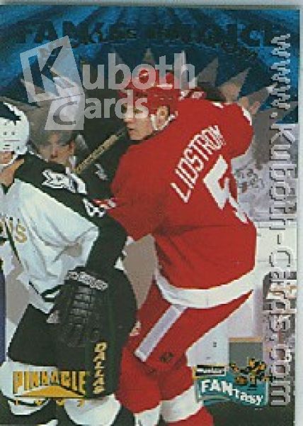 NHL 1996/97 Pinnacle Fantasy - No 12 of 20 - Nicklas Lidstrom