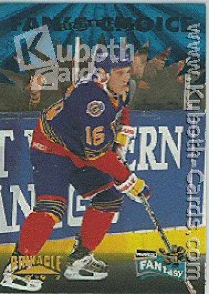 NHL 1996 / 97 Pinnacle Fantasy - No 16 of 20 - Brett Hull