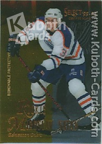 NHL 1995 / 96 Select Certified - No 125 - Miroslav Satan