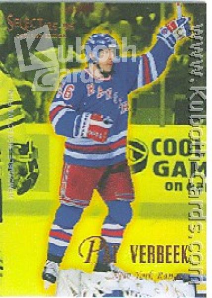 NHL 1995 / 96 Select Certified Mirror Gold - No 108 - Verbeek