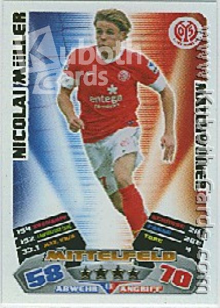 Fussball 2012 / 13 Topps Match Attax - No 480 - Nicolai Müller